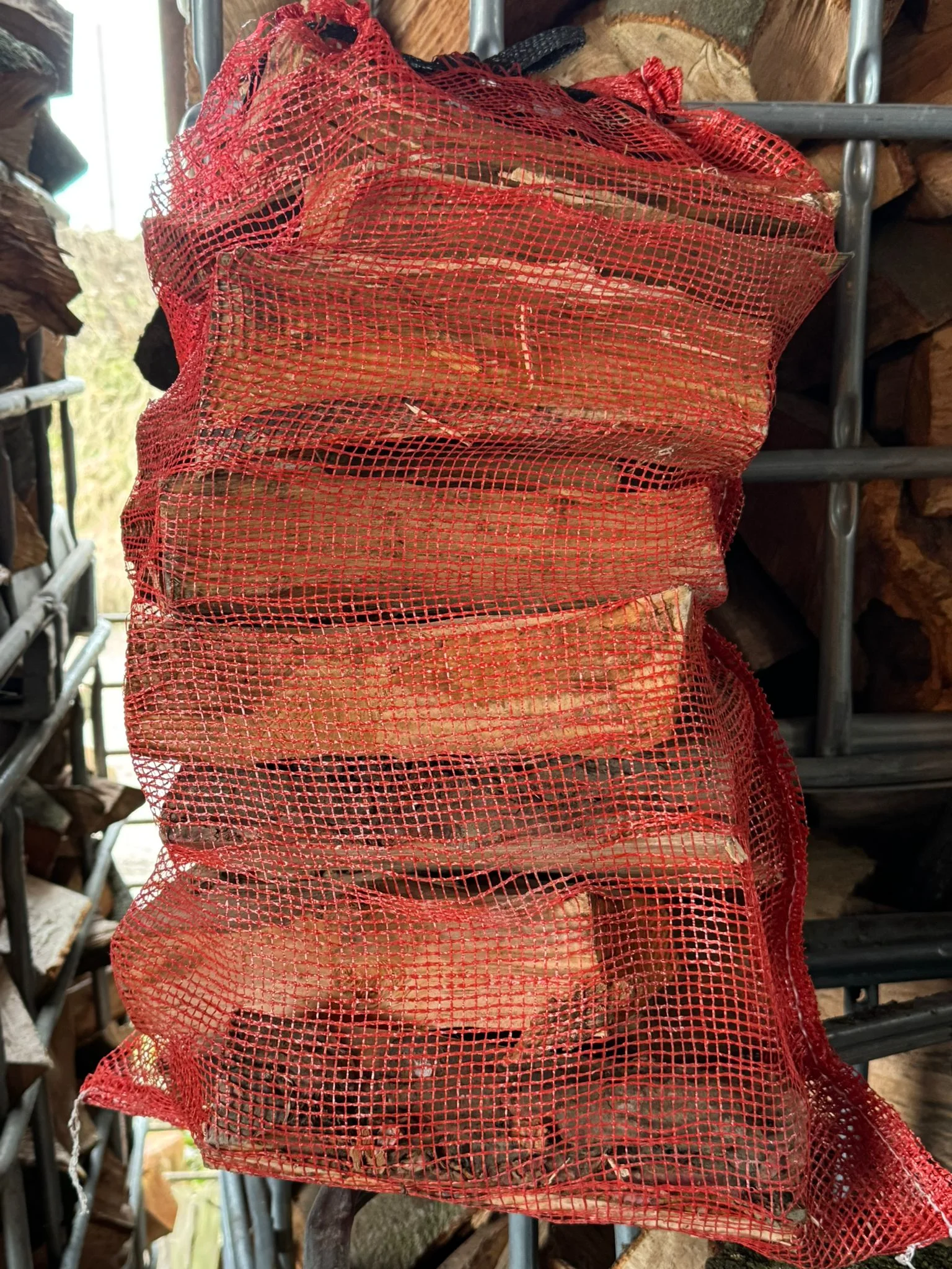 Net Bag of Mixed Firewood